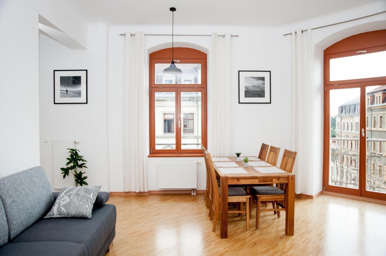 1-Raum-Wohnung Zentral Gelegen Dresden Exterior foto